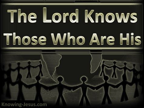 Bible Verses About God Knowing His People