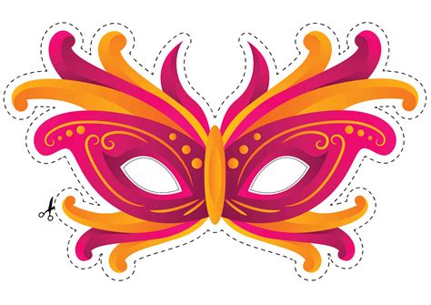Máscara De Carnaval Para Imprimir GrÁtis Printloja Blog