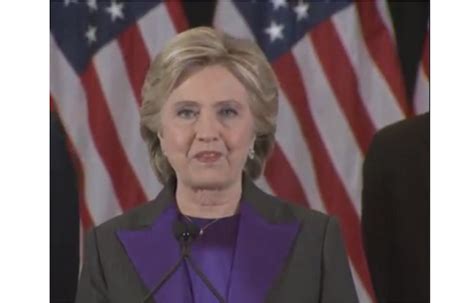 Hillary Clintons Concession Speech The Whole World Stood Still After
