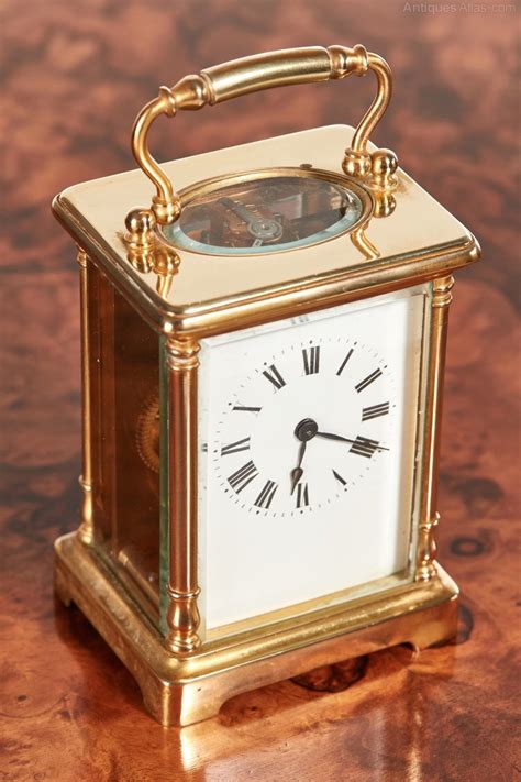 Antiques Atlas Antique Brass French Carriage Clock C1900