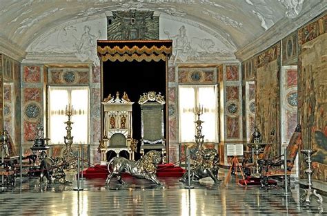 Rosenborg Castle Thrones Rococo Interior Palace Interior Castles