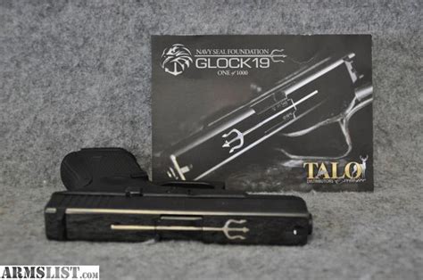 Armslist For Sale Glock 19 Navy Seals Foundation Edition 9mm Pistol