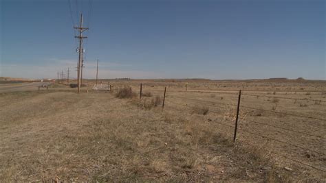 Desolate Western Kansas Landscape Along Highway Stock Footage Video
