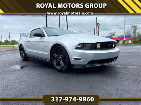 Used 2010 Ford Mustang Gt For Sale In Indianapolis In 46254 Royal