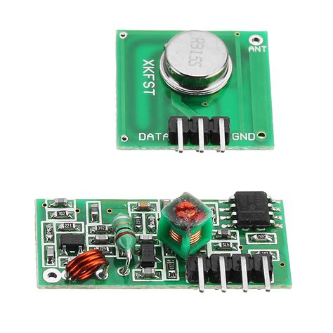 5pcs 433mhz Wireless Rf Transmitter And Receiver Module Kit For Arduino