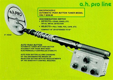 First metal detectors, constructed by polish engineers during ii world war, were used to detect landmines. A.H. Pro Metal Detectors