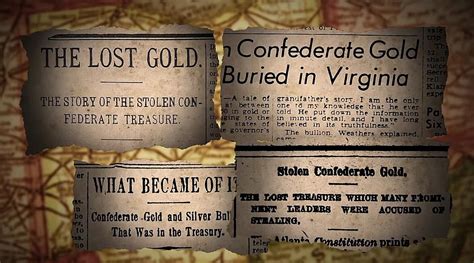 Evidence Mounting Stolen Civil War Gold Buried In The Midwest