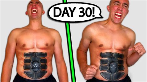 The 8 Pack Abs Machine 30 Day Results Youtube