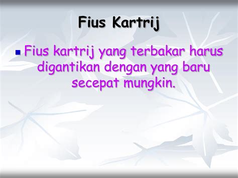 Dengan mengonsumsi ramuan alami diharapkan. PPT - Elektrik FIUS PowerPoint Presentation, free download ...