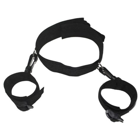 Cross Hand Neck Cuffs Restraints Handcuffs Bed Bondage Couples Adult
