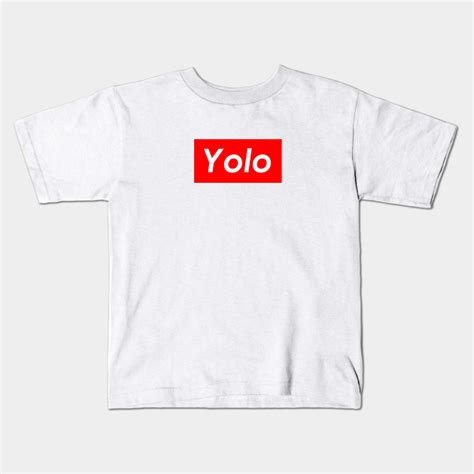 Yolo Red Yolo Kids T Shirt Teepublic