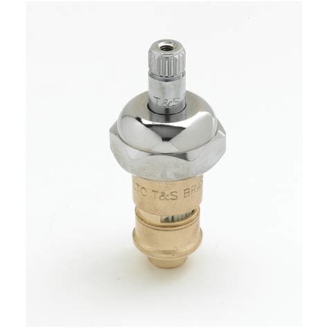 These t s brass faucet can help in your quest of adding elegance and glamor to your kitchen or bathroom. T&S Brass - 011279-25 Replacement Cerama Cartridge w/ Bonnet