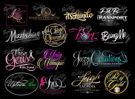 Finding a catchy name can be difficult since there are millions of beauty companies. Custom Logo Design, Salon Logo, Label Design, Business ...