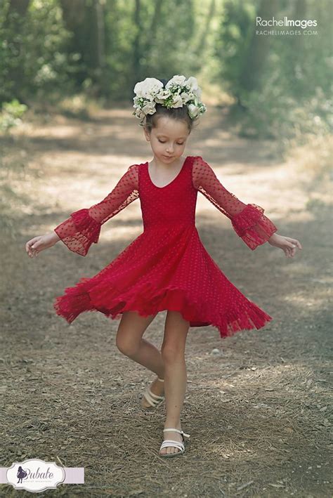 Girls Red Lace Christmas Party Dress Twirly Holiday Dress Etsy Valentines Day Dresses Girls