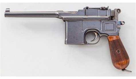 Standard Pre War Commercial C96 Mauser Semi Automatic Pistol