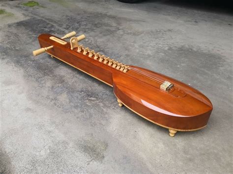 Thai Plucked String Music Instruments Chakhe Krapeu Jakhe—jackfruit