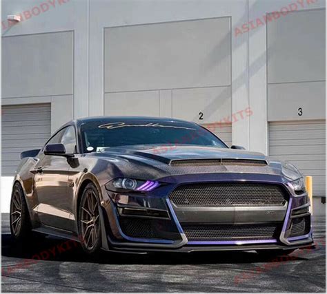 Ford Mustang Gt500 Conversion Body Kit Front Bumper Side Skirts Forza