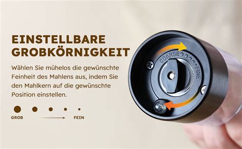 Sangcon Elektrische Pfeffer Und Salzm Hle Set Usb Wiederaufladbar