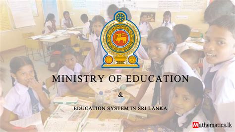 Ministry Of Education In Sri Lanka Mathematicslk