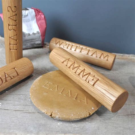 Personalised Rolling Pin Personalized Rolling Pin Engraved Rolling