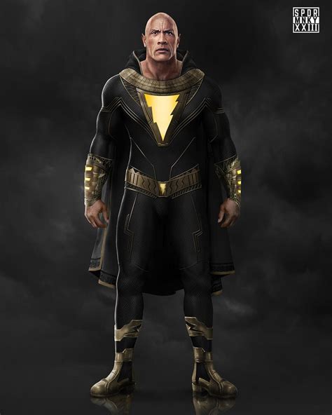 Black Adam Suit Concept Art Spdrmnky Xxiii Dc Comics Superheroes Dc