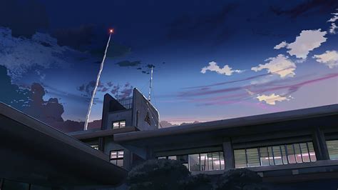 Some content is for members only, please sign up to see all content. night, buildings, Makoto Shinkai, 5 Centimeters Per Second ...