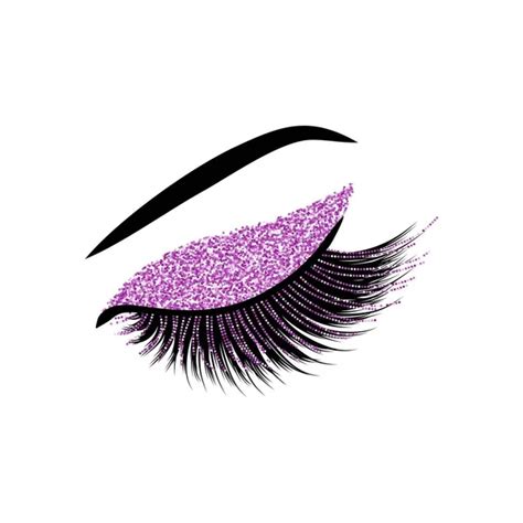 Lashes Vector Illustration Stock Vector Image By ©sashica 165781378