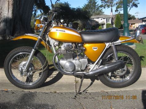 We found this 1970 honda cl350 on craigslist, refurbished it mechanically, gave it a good cleaning after eight issues of updates, the project 1970 honda cb350 is finished and ready to get back out on. 1970 Honda SL350 K0