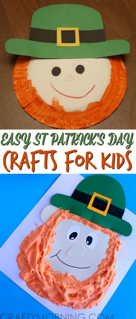 Easy St Patricks Day Crafts For Kids A Little Craft In Your Day
