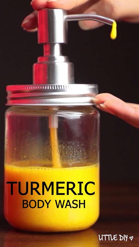 Turmeric glow serum | guaranteed instant glowing & brighter skin ! LITTLE DIY on Instagram: "Turmeric body wash for clear ...
