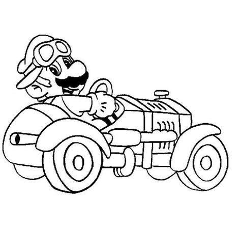 Grand prix, vs, battle mode, time trials. 22 dessins de coloriage mario kart à imprimer sur ...