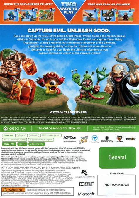 Skylanders Trap Team 2014 Xbox 360 Box Cover Art Mobygames