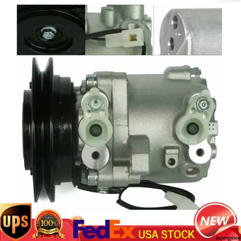 Ac Compressor And Ac Clutch For Kubota Tractor M108s M5040 M6040 M7040