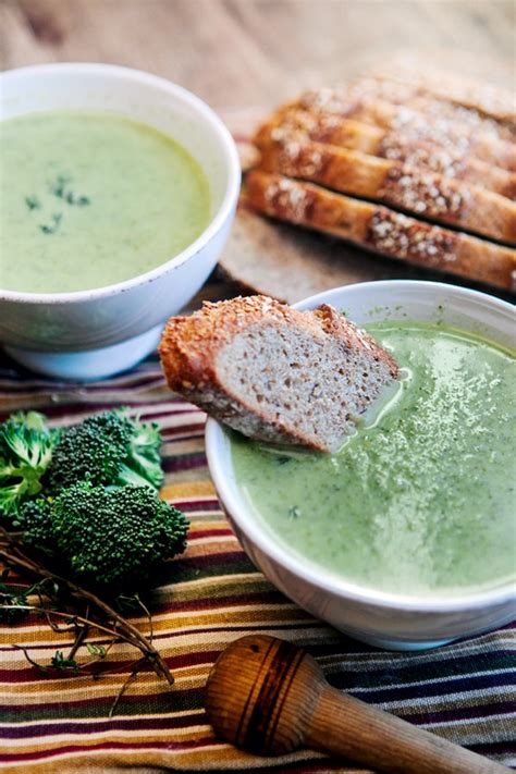 Creamy Broccoli Spinach Soup