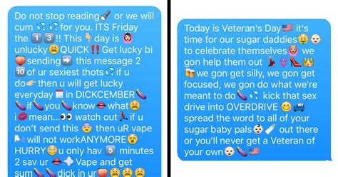 Dirty Chain Text Messages