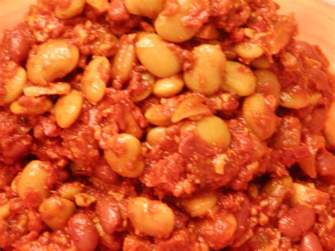 Barbecued Lima Beans Baked Recipe