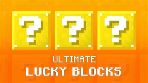 Ultimate Lucky Blocks By Bbb Studios Minecraft Marketplace Map