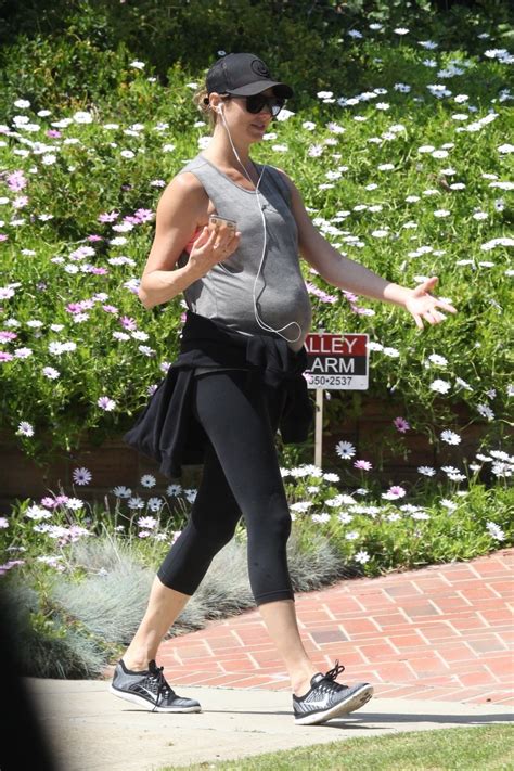 Pregnant Stacy Keibler Out And About In Beverly Hills 04022020