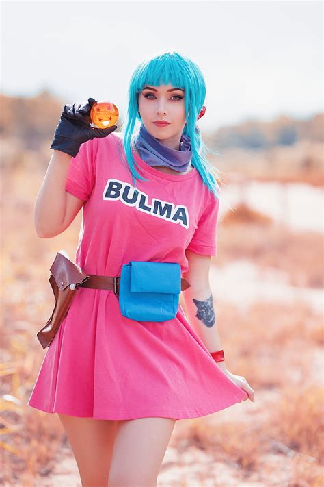 3200x900px Free Download Hd Wallpaper Women S Dragon Ball Z Bulma Costume Set Amy