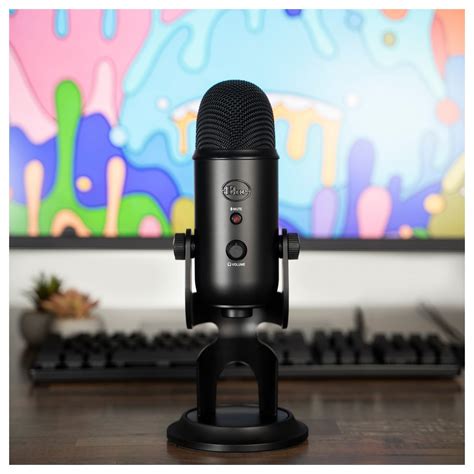 Blue Yeti Microphone Usb Blackout Gear4music