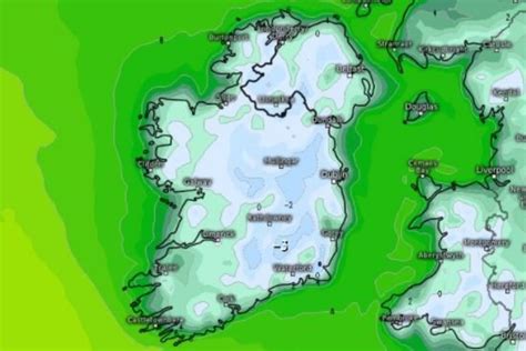 Irish Weather Forecast Met Eireann Says Milder Temperatures On The