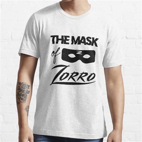 Zorros Mask T Shirt For Sale By Zorrolovee Redbubble Zorro T