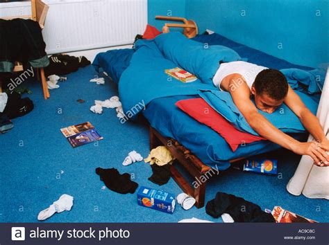 Untidy Bedroom Teenage Boy High Resolution Stock Photography And Images