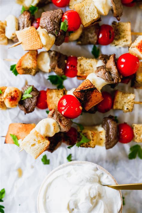 Make sure you are generous with the salt and pepper on when cooking a fine piece of meat like beef tenderloin, it's important to cook it to an accurate temperature. Beef Tenderloin Crostini Skewers