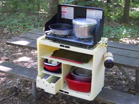 Maybe you would like to learn more about one of these? Grub/Chuck box for camping.This one looks easy enough I ...