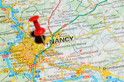 Nancy Frankrijk Kaart Map Crafts Pin Map Nancy