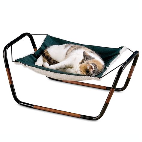 The important of cat hammock bed, title: The Cat Hammock - Hammacher Schlemmer