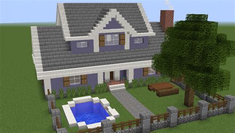 Cozy Suburban House Cararose Build Contest Minecraft Map