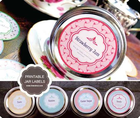 Right click and choose save as. FREE Printable Mason Jar Labels - Passion for Savings