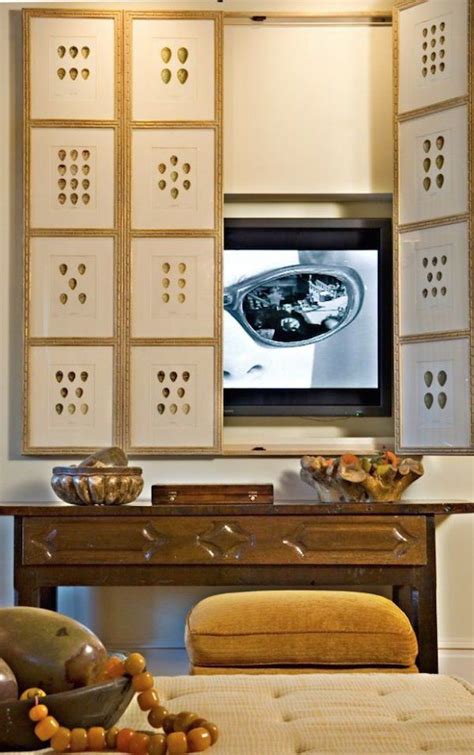 How To Hide The Tv 20 Elegant And Clever Solutions Wall Mounted Tv